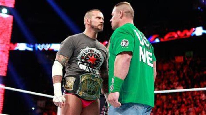 CM Punk v John Cena v Ryback Survivor Series 2012 Cropped