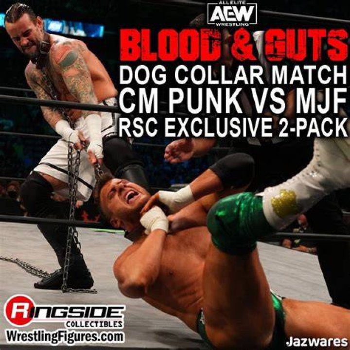 CM Punk Vs MJF Dog Collar Match 
