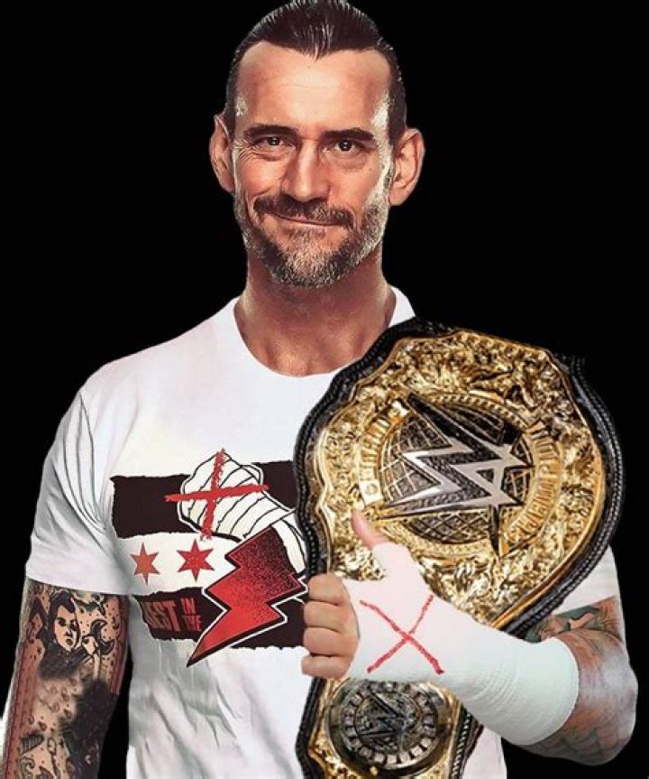 CM Punk World Heavyweight Champion Cropped