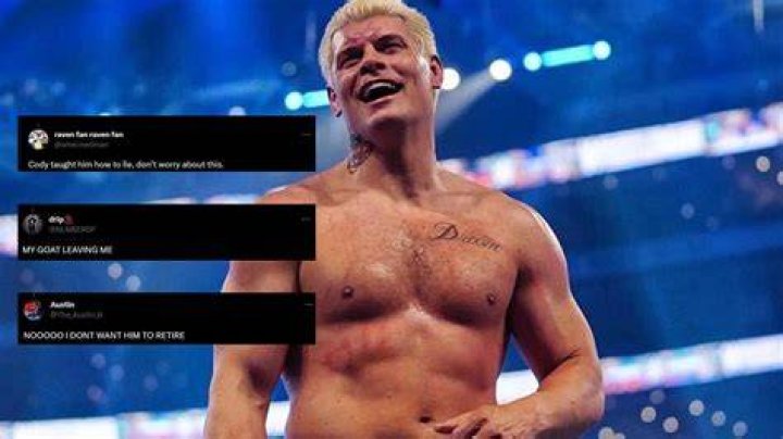 Cody Rhodes teasing retirement