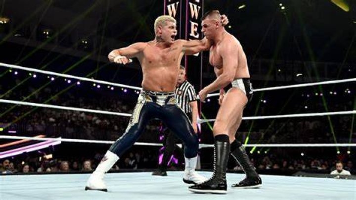 Cody Rhodes wrestles Gunther 