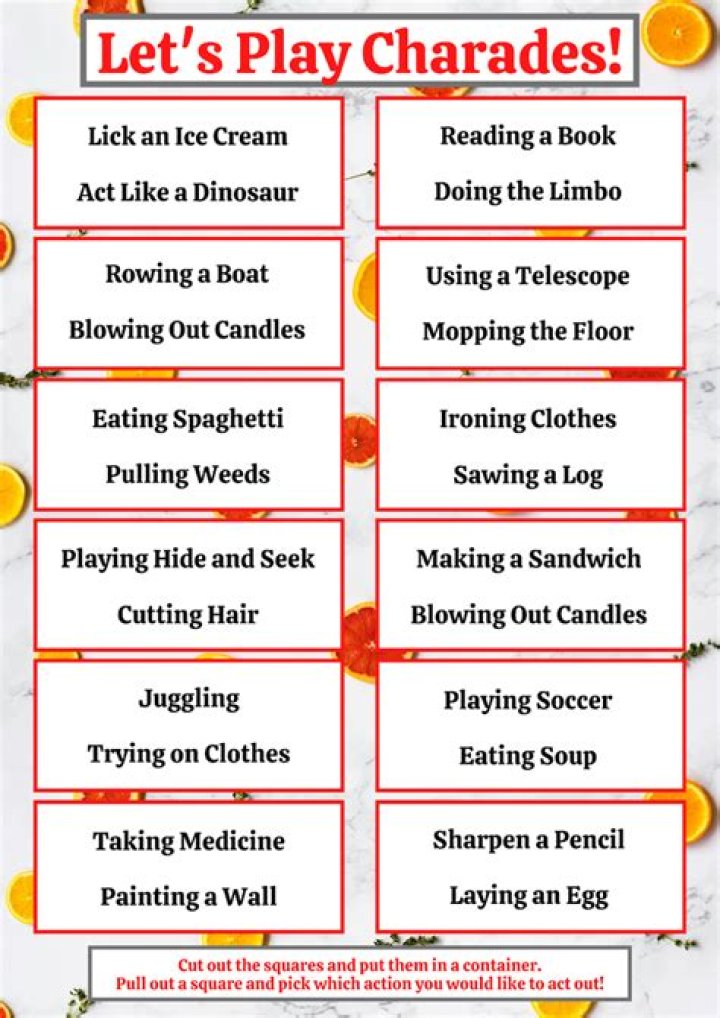 Creative Charades Ideas To Elevate Your Game Night