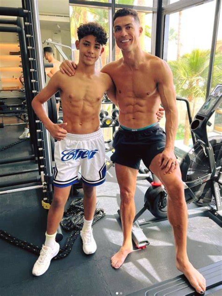 Cristiano Ronaldo son Cristiano Ronaldo Jr.