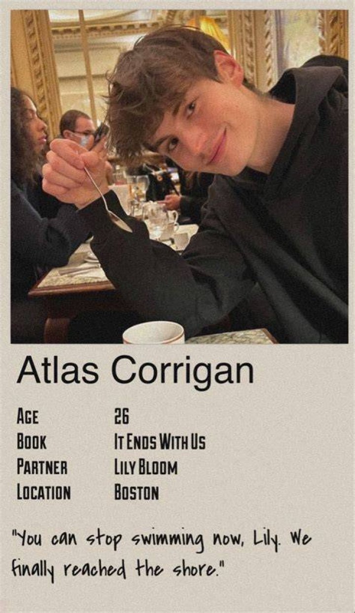 Danny Keogh as Atlas Corrigan in It Ends With Us