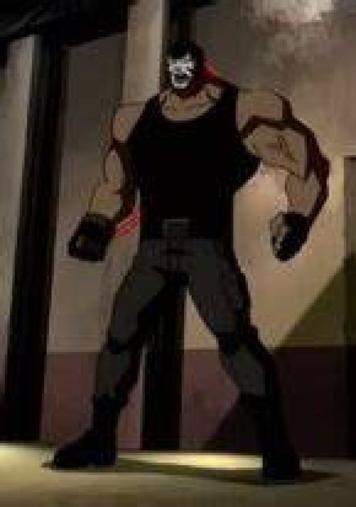 Danny Trejo as Bane (Voice) in Harley Quinn DC Universe Animated Series (Live Action)