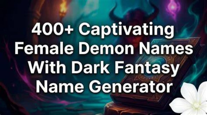 Demon Names 400+ Fantasy Shadow Demon Names