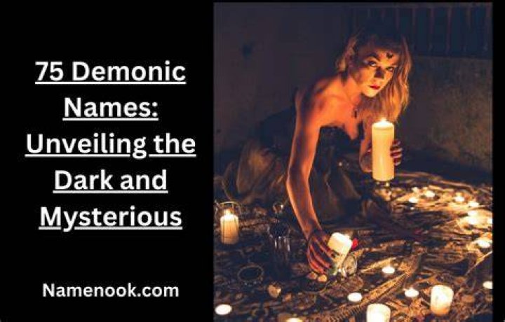 Demonic Names: Unveiling The Dark Side Of Mythology And Culture