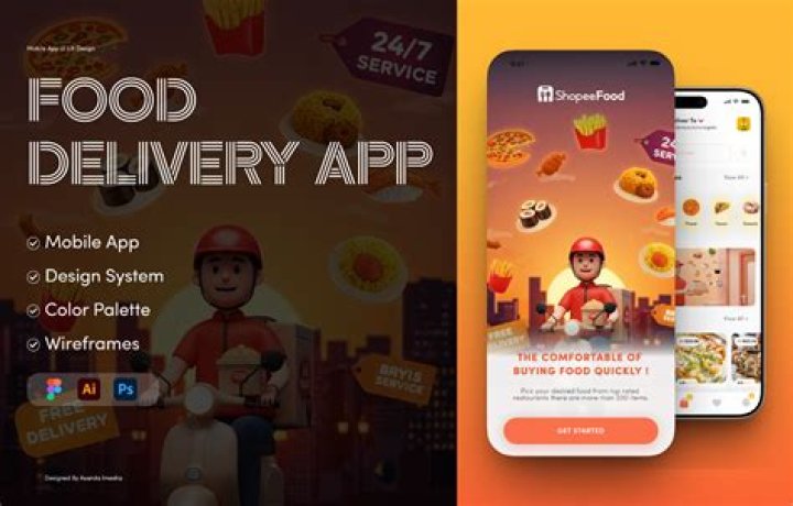Desert Food delivery app concept by AL AMIN KHAN on Dribbble
