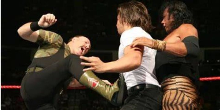 Deuce and Domino Vs. Jimmy Snuka and Sgt. Slaughter