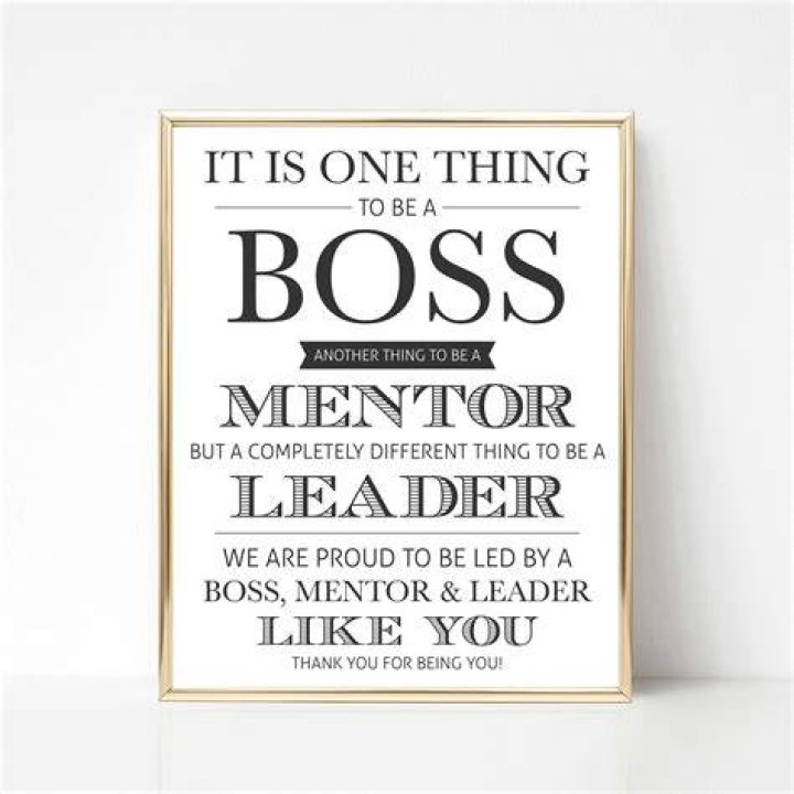 Digital Boss Quote Gift Best Boss Quote Gift Boss