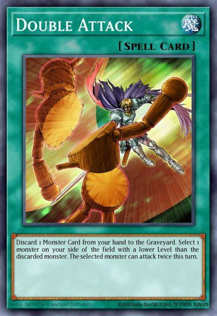 Double Attack YuGiOh! Card Database YGOPRODeck