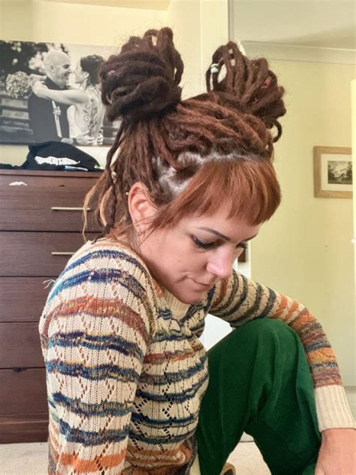 dreads with bangs Dread hairstyles, Hairstyles with bangs, Dreads