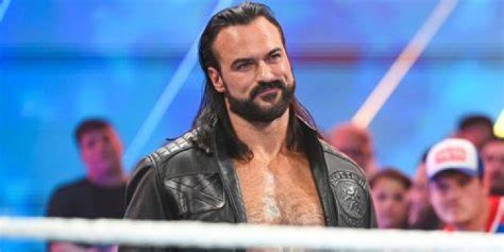Drew McIntyre smiling 