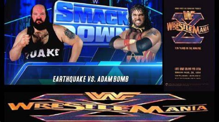 Earthquake v Adam Bomb WrestleMania 10 Cropped