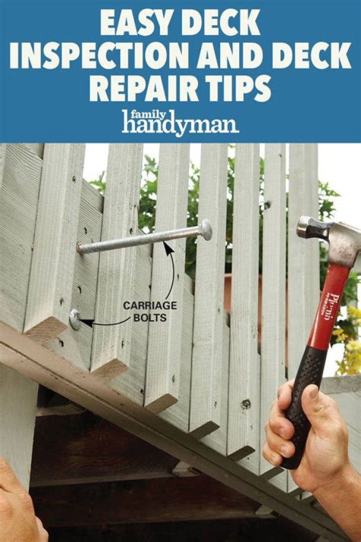 Easy Deck Inspection and Deck Repair Tips