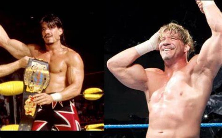 Eddie Guerrero after winning the WWE Championship at No Way Out 2004