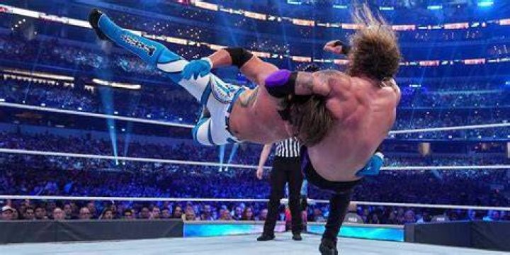 Edge v AJ Styles v Rey Mysterio SmackDown May 12, 2023 Cropped