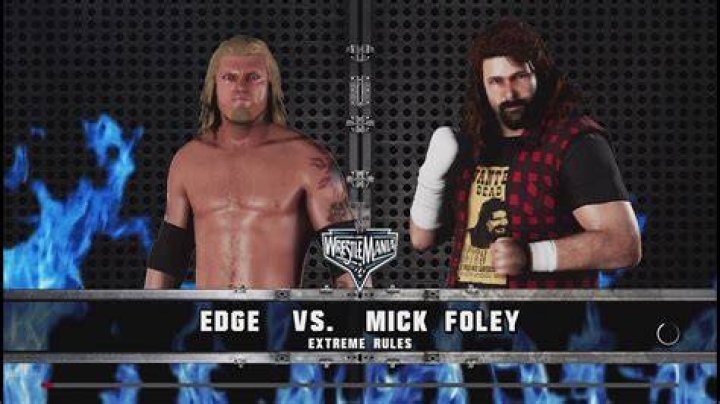 Edge Vs Mick Foley WrestleMania 22 