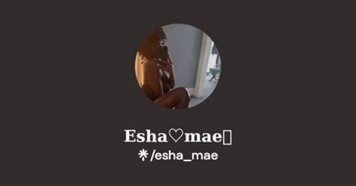 Esha Mae 🐈&zwj;⬛ / inndigold leak pics and videos