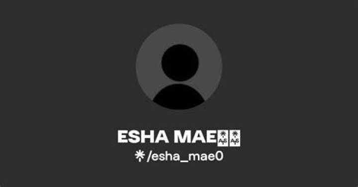 Esha Mae Is A Versatile Talent In The Entertainment Sector.