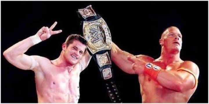 Evan Bourne and John Cena