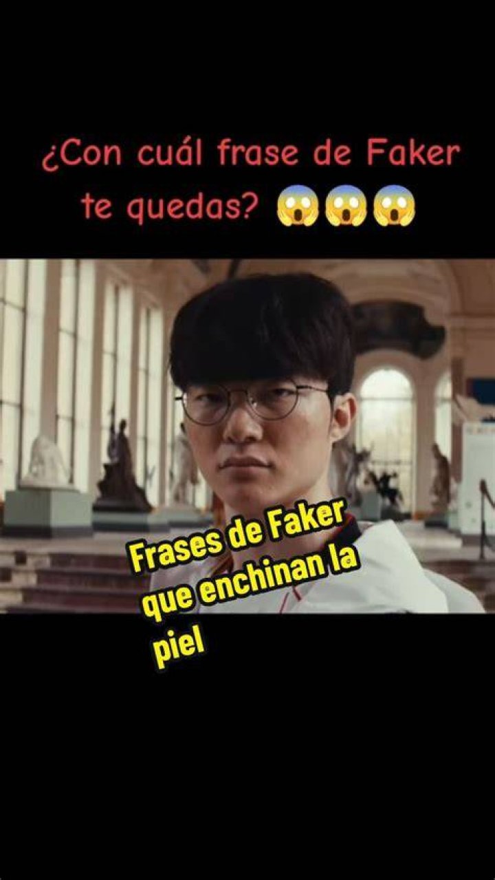 Faker quote 😎 r/LeagueOfMemes