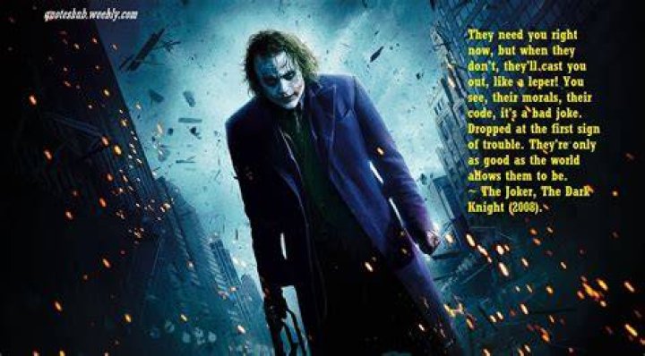 Famous Joker Quotes Famous Quotes