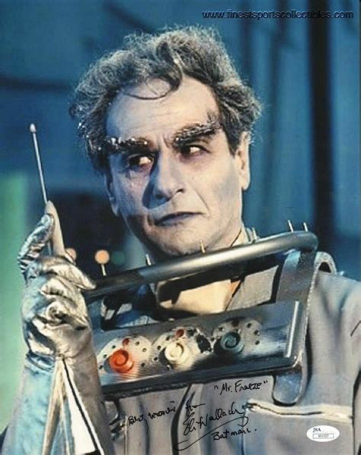 Fan Casting Eli Wallach as Mr. Freeze in Batman (1969) on myCast