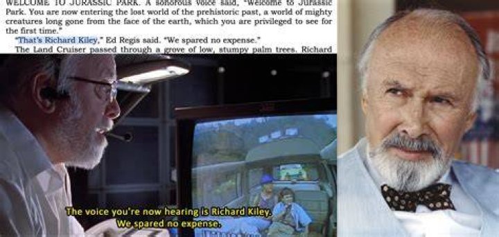 Fan Casting Richard Kiley as Jurassic Park Tour Voice in the JURASSIC saga on myCast