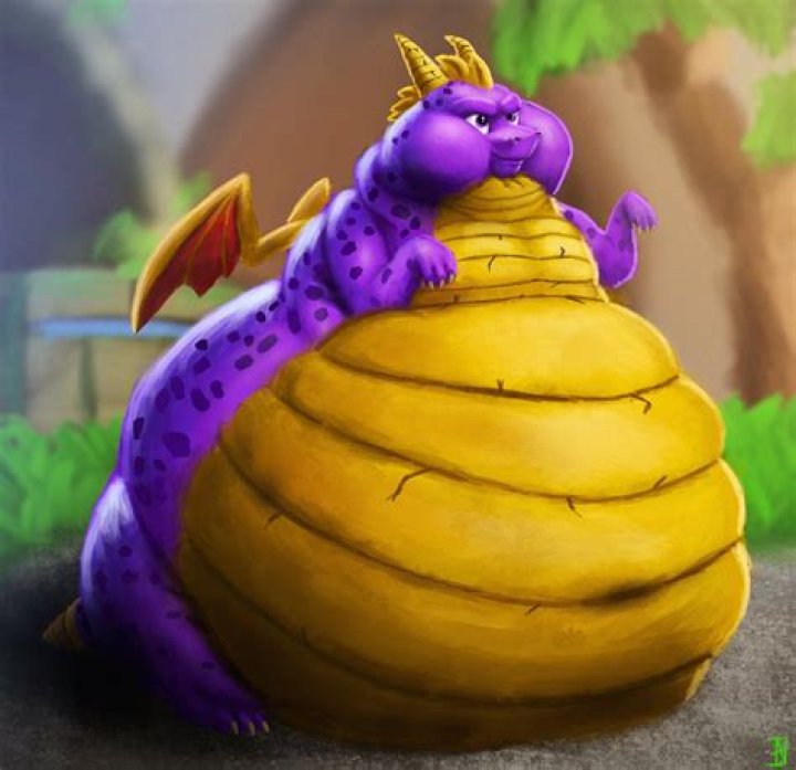 Fat Spyro &mdash; Weasyl