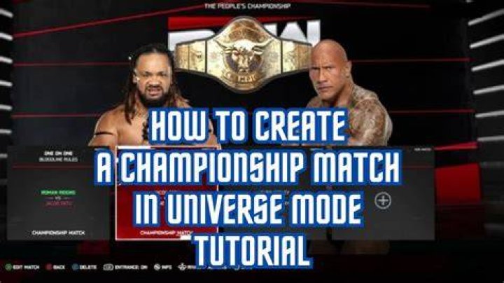 Featured Create A Championship Mode