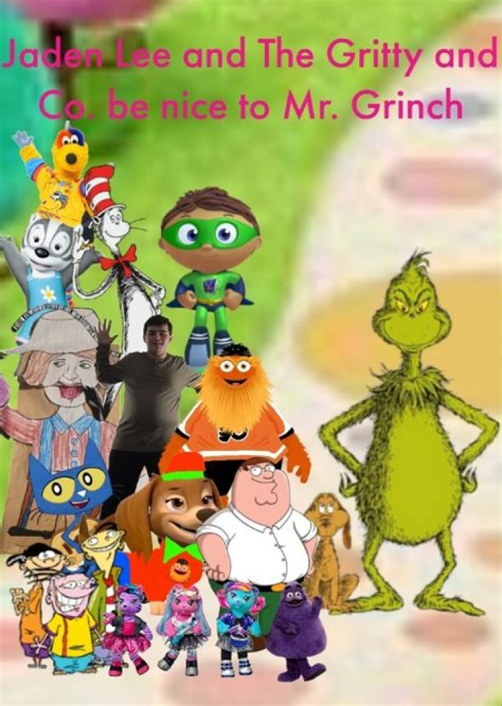 Find an Actor to Play Grimace in Jaden Lee and The Gritty and Co. be nice to Mr. Grinch on myCast