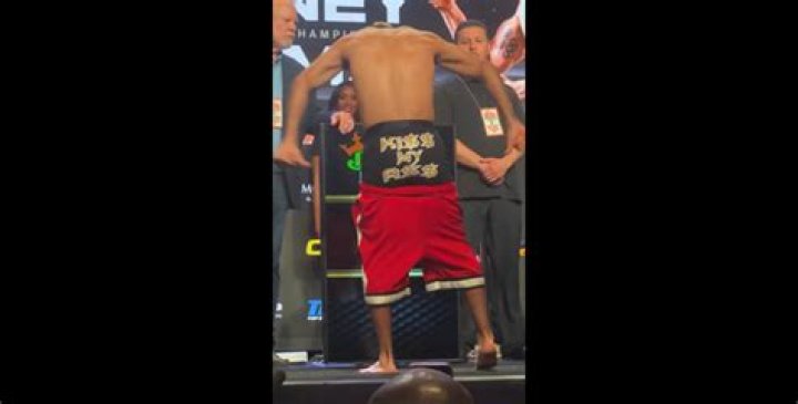 Floyd ‘Cashflow’ Diaz Strips Down to Reveal NSFW Message on His Underwear