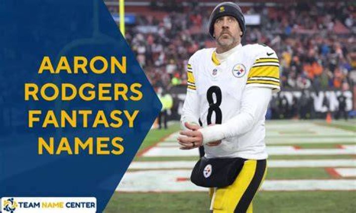 Funny Fantasy Football Names Inspired By Aaron Rodgers