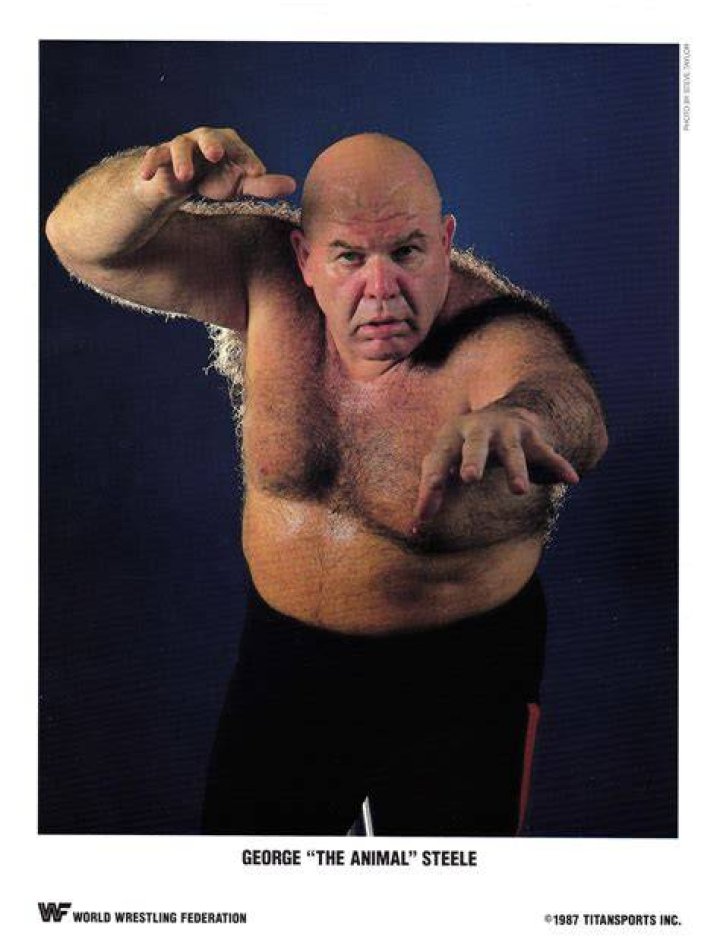 George Steele was known for his 'green tongue'