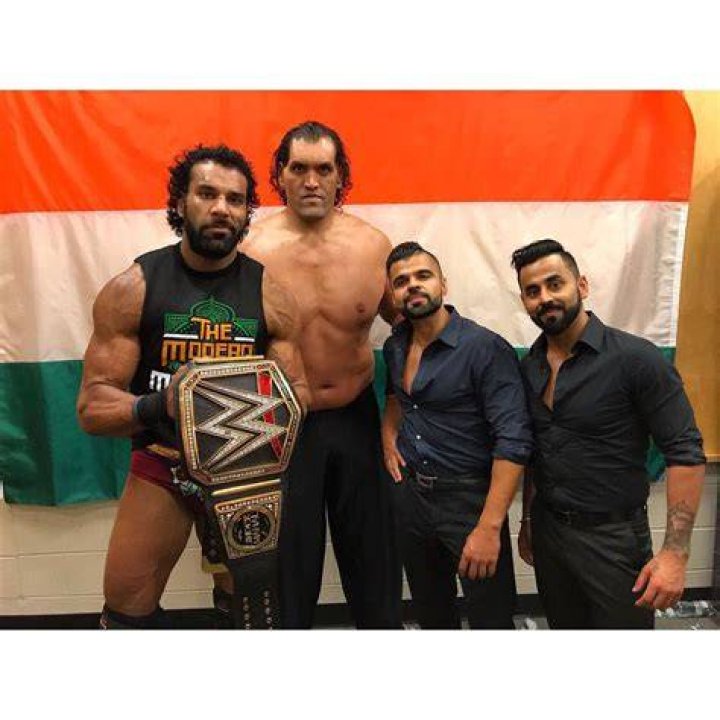 Great Khali and Jinder Mahal