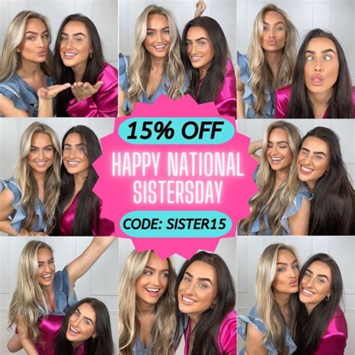 Happy National SistersDay 👭💖 tag a best friend! We are having a sale