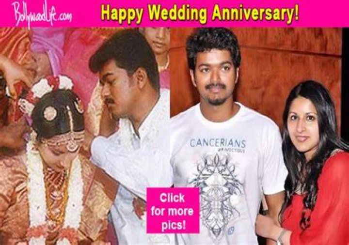 Happy Wedding Anniversary Vijay and Sangeetha Rare and Unseen Pictures