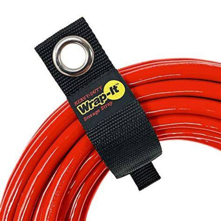 HeavyDuty WrapIt Storage Straps, 10inch (3Pack) Extension Cord