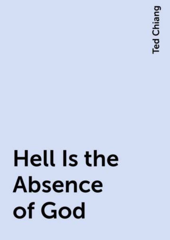 Hell Is the Absence of God Fan Casting on myCast