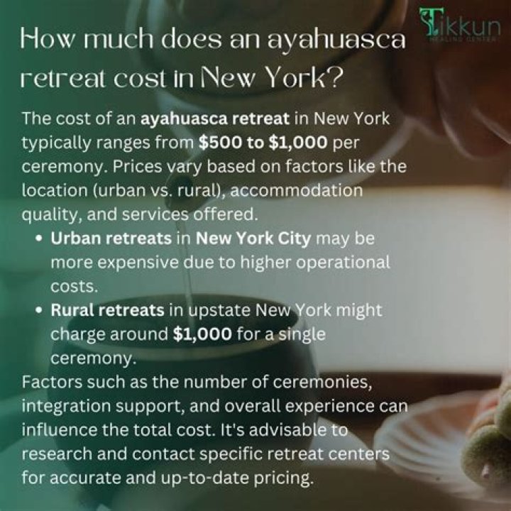How much does it cost to do ayahuasca?