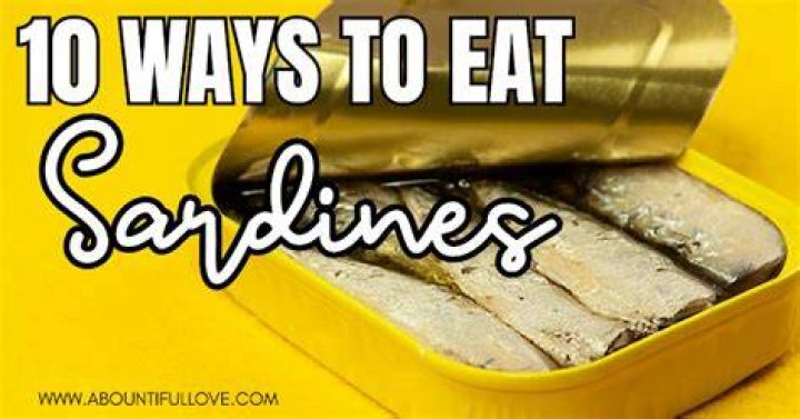 How to eat sardines. Yeah&hellip;Immaeatthat