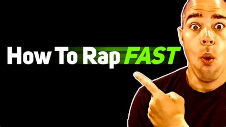 How to Rap Fast The Ultimate Guide Musician Wave