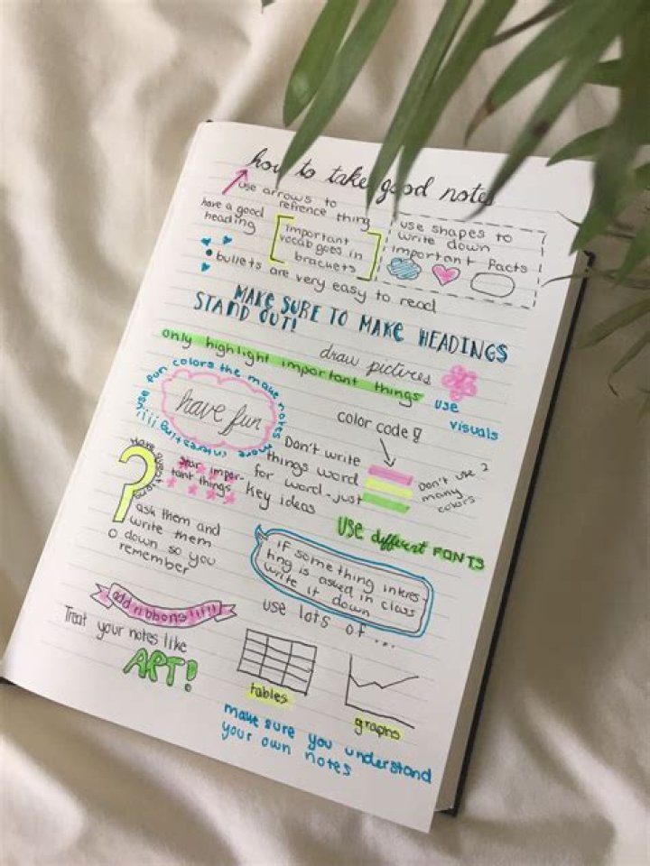 How to take cute notes!!! Note taking tips, Notes inspiration, Pretty