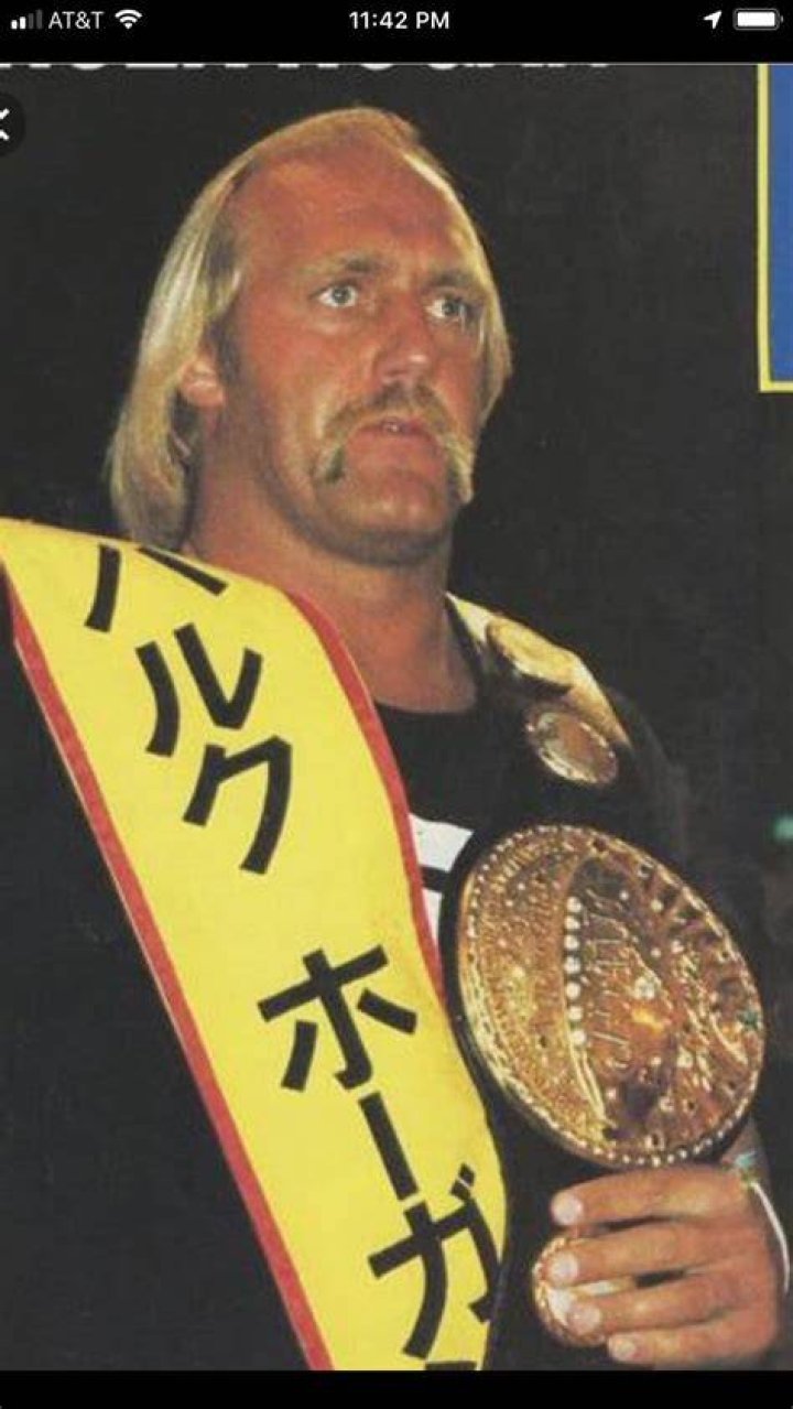 Hulk Hogan as IWGP Champion