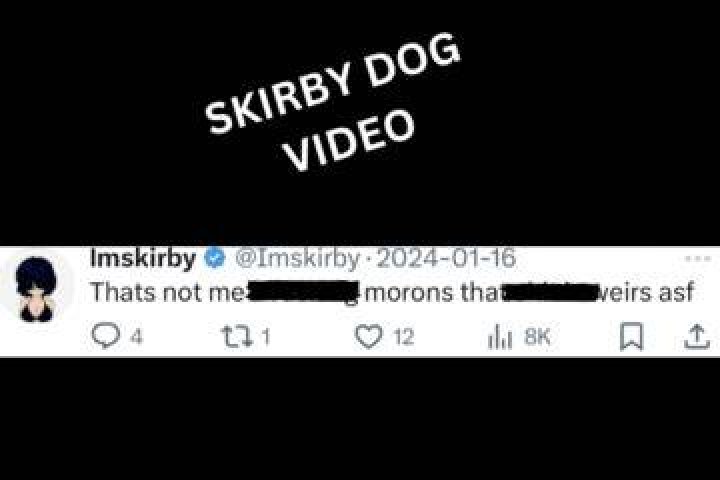 IMSKIRBY DOG VIDEO SKIRBY DOG VIDEO EXPOSED ON TWITTER Flickr