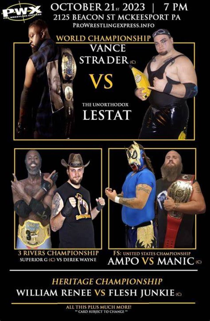 indy wrestling matches