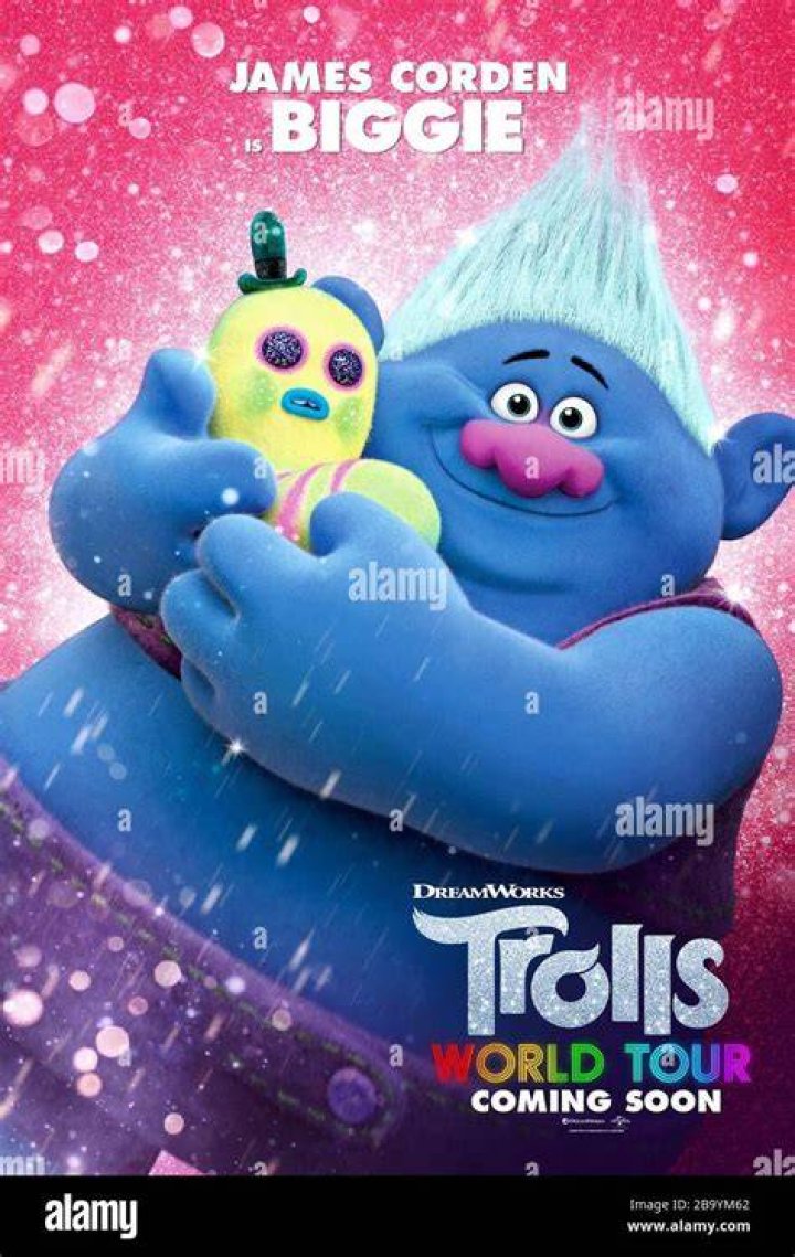 James Corden as Biggie in Trolls