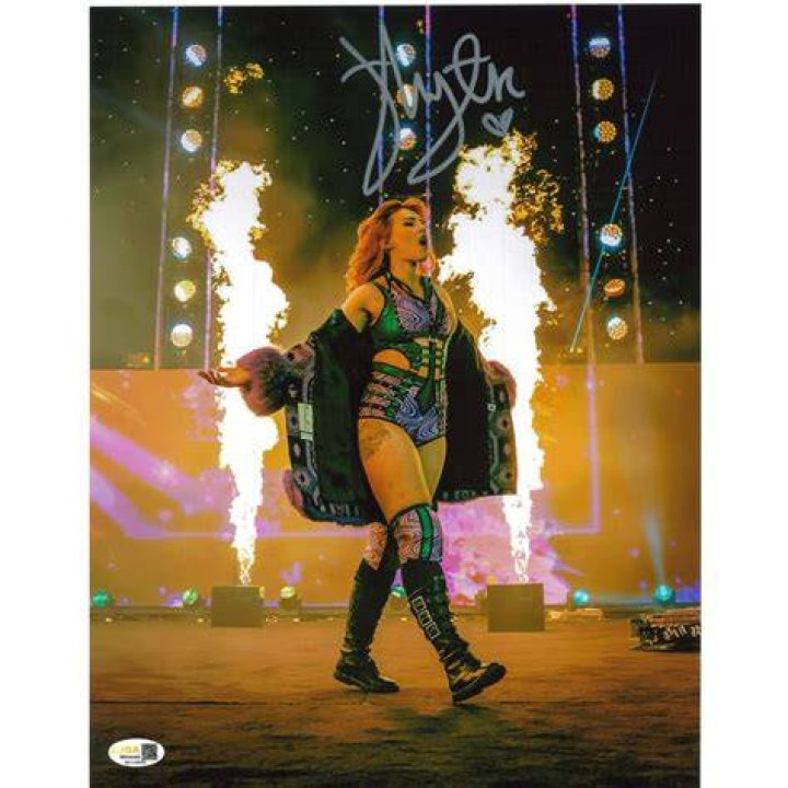 Jamie Hayter entrance