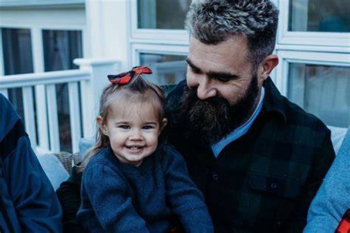Jason Kelce and Daughter Wyatt Walk in Sync with Ice Cream on Vacation